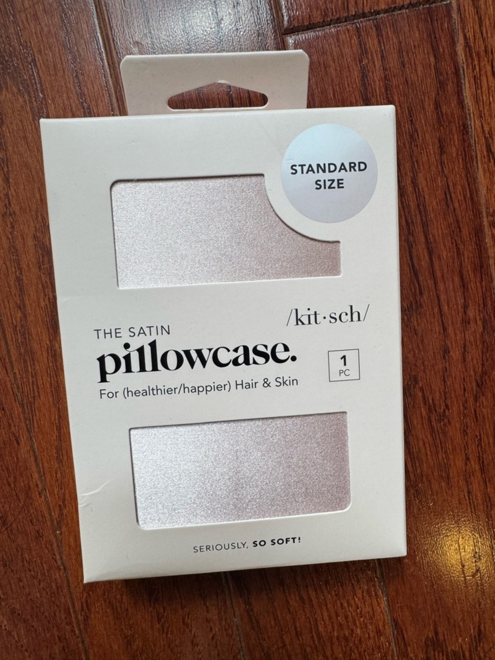 Kitsch Satin Pillowcase in Blush